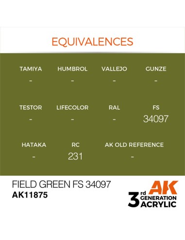 Field Green FS 34097 