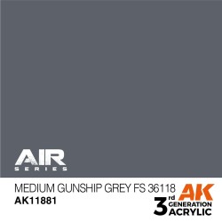 Medium Gunship Grey FS 36118  2