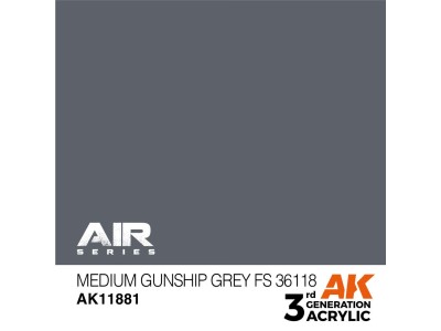 Medium Gunship Grey FS 36118 