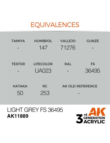 Light Grey FS 36495 