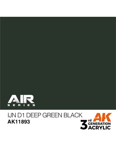 IJN D1 Deep Green Black 