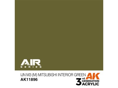 IJN M3 (M) Mitsubishi Interior Green 