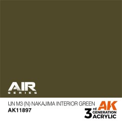 IJN M3 (N) Nakajima Interior Green  2
