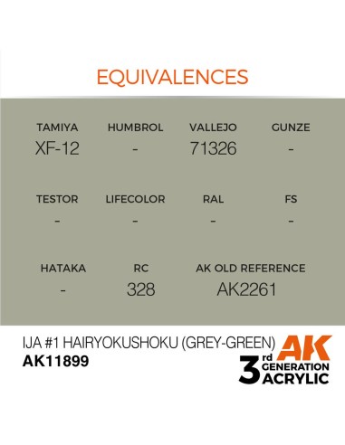 IJA #1 Hairyokushoku (Grey-Green) 