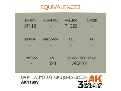 IJA #1 Hairyokushoku (Grey-Green) 