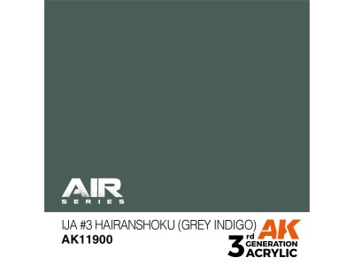 IJA #3 Hairanshoku (Grey Indigo) 