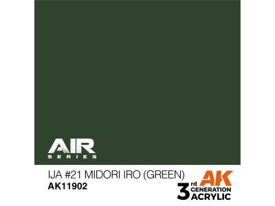 IJA #21 Midori iro (Green) 