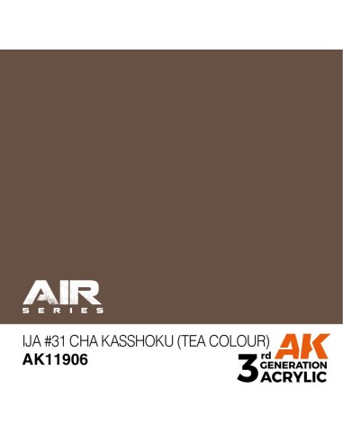 IJA #31 Cha Kasshoku (Tea Colour) 