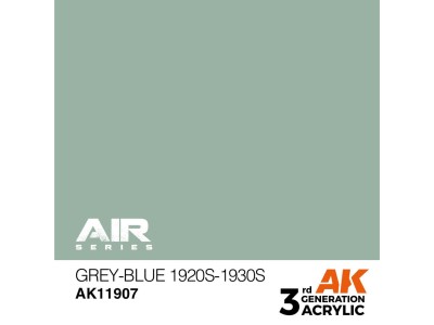 Grey-Blue 1920s-1930s 