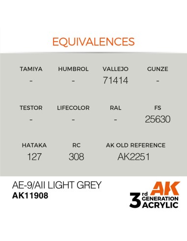 AE-9/AII Light Grey 