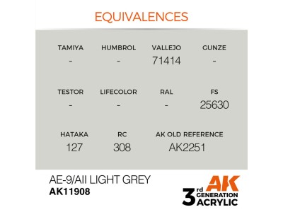 AE-9/AII Light Grey 