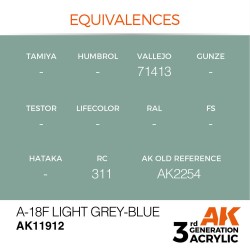 A-18f Light Grey-Blue 