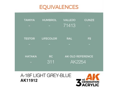 A-18f Light Grey-Blue 