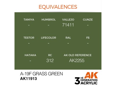 A-19f Grass Green 