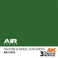 Radome & Wheel Hub Green  2