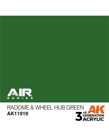 Radome & Wheel Hub Green 