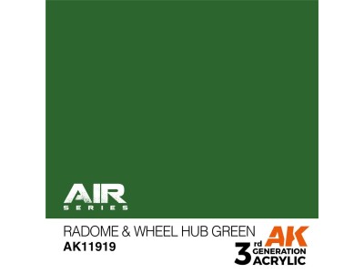 Radome & Wheel Hub Green 