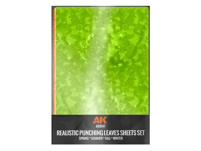 PUNCHING LEAVES SHEETS SET (4 units of A4-size sheets) 