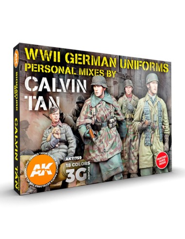 WWII GERMAN UNIFORMS - SIGNATURE SET BY CALVIN TAN 