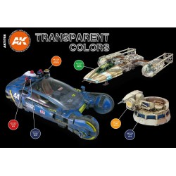 TRANSPARENT COLORS SET 3G 