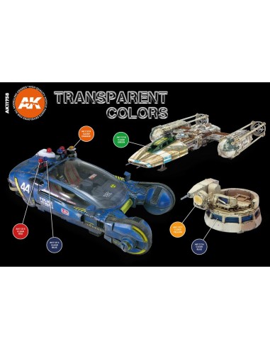 TRANSPARENT COLORS SET 3G 