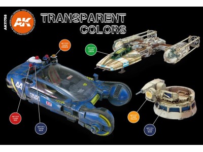 TRANSPARENT COLORS SET 3G 