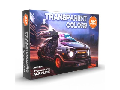 TRANSPARENT COLORS SET 3G 
