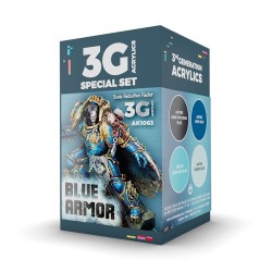 WARGAME SET. BLUE ARMOR. 