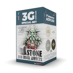 WARGAME COLOR SET. STONE AND ROCK EFFECTS. 