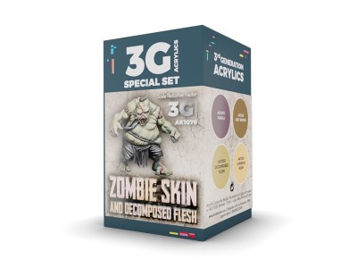 WARGAME COLOR SET. ZOMBIE SKIN. 