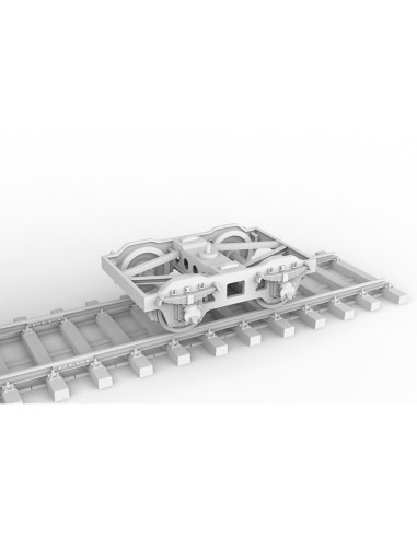 GERMAN RAILWAY SCHWERER PLATTFORMWAGEN TYME SSYS 1/35 