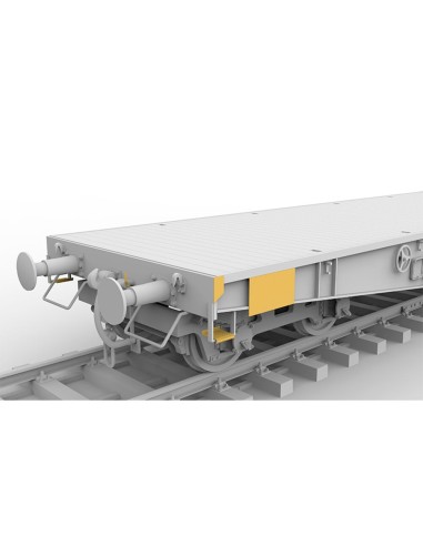 GERMAN RAILWAY SCHWERER PLATTFORMWAGEN TYME SSYS 1/35 
