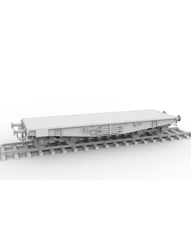 GERMAN RAILWAY SCHWERER PLATTFORMWAGEN TYME SSYS 1/35 