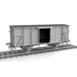 GERMAN RAILWAY COVERED G10 WAGON GEDECKTER GÜTERWAGEN G10 1/35 