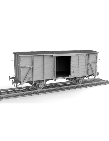 GERMAN RAILWAY COVERED G10 WAGON GEDECKTER GÜTERWAGEN G10 1/35 