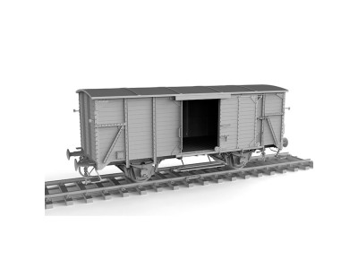 GERMAN RAILWAY COVERED G10 WAGON GEDECKTER GÜTERWAGEN G10 1/35 