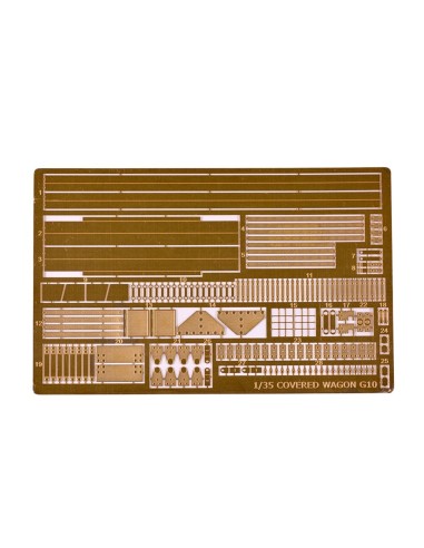 GERMAN RAILWAY COVERED G10 WAGON GEDECKTER GÜTERWAGEN G10 1/35 