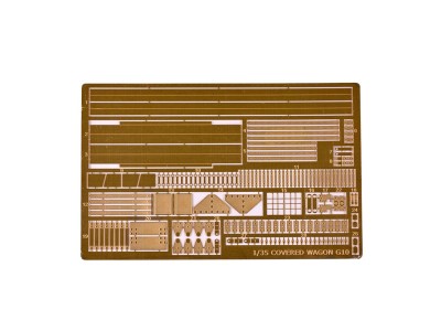 GERMAN RAILWAY COVERED G10 WAGON GEDECKTER GÜTERWAGEN G10 1/35 