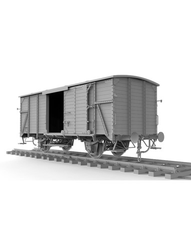 GERMAN RAILWAY COVERED G10 WAGON GEDECKTER GÜTERWAGEN G10 1/35 
