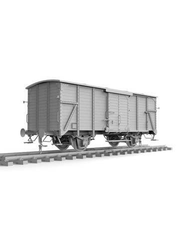 GERMAN RAILWAY COVERED G10 WAGON GEDECKTER GÜTERWAGEN G10 1/35 
