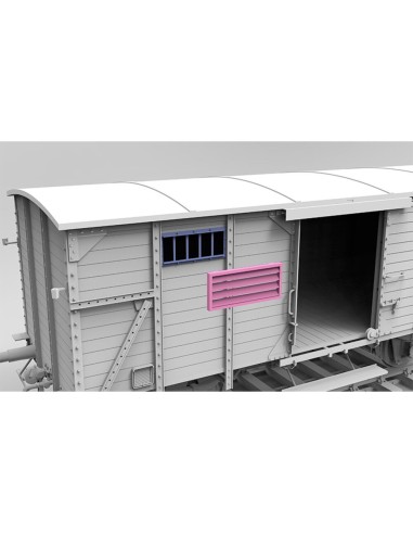 GERMAN RAILWAY COVERED G10 WAGON GEDECKTER GÜTERWAGEN G10 1/35 