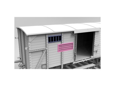 GERMAN RAILWAY COVERED G10 WAGON GEDECKTER GÜTERWAGEN G10 1/35 
