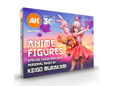 ANIME FIGURES - SPECIAL FLESH AND SKINS - SIGNATURE SET BY KEIGO MURAKAMI 