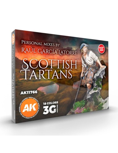 SCOTTISH TARTANS - SIGNATURE SET BY RAÚL GARCÍA LATORRE 
