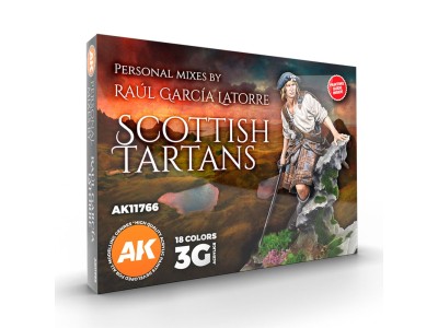 SCOTTISH TARTANS - SIGNATURE SET BY RAÚL GARCÍA LATORRE 