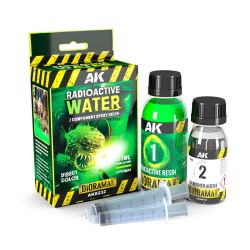 RESIN RADIOACTIVE WATER COMPONENTS EPOXY RESIN 180 ML 