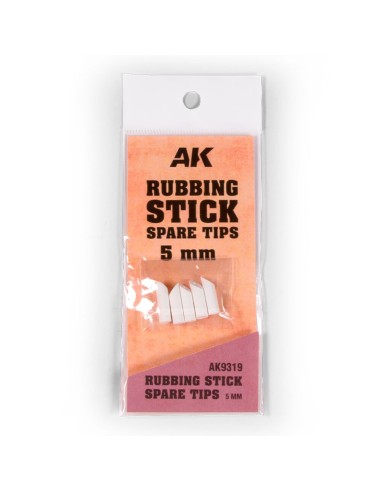 RUBBING STICK SPARE TIPS 5 MM 