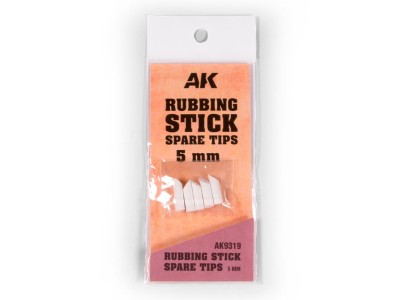 RUBBING STICK SPARE TIPS 5 MM 
