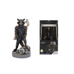 MARVEL - Rocket - Support Manette & Portable - 20cm 2