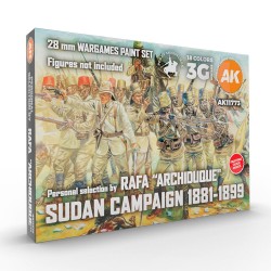 SUDAN CAMPAIGN 1881-1899 - SIGNATURE SET BY RAFA ARCHIDUQUE 